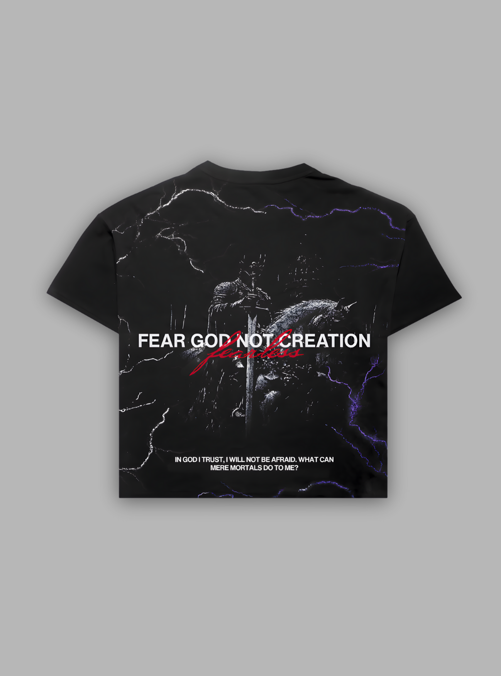 IMMORTAL "PREMIUM" BOXY TEE IN BLACK